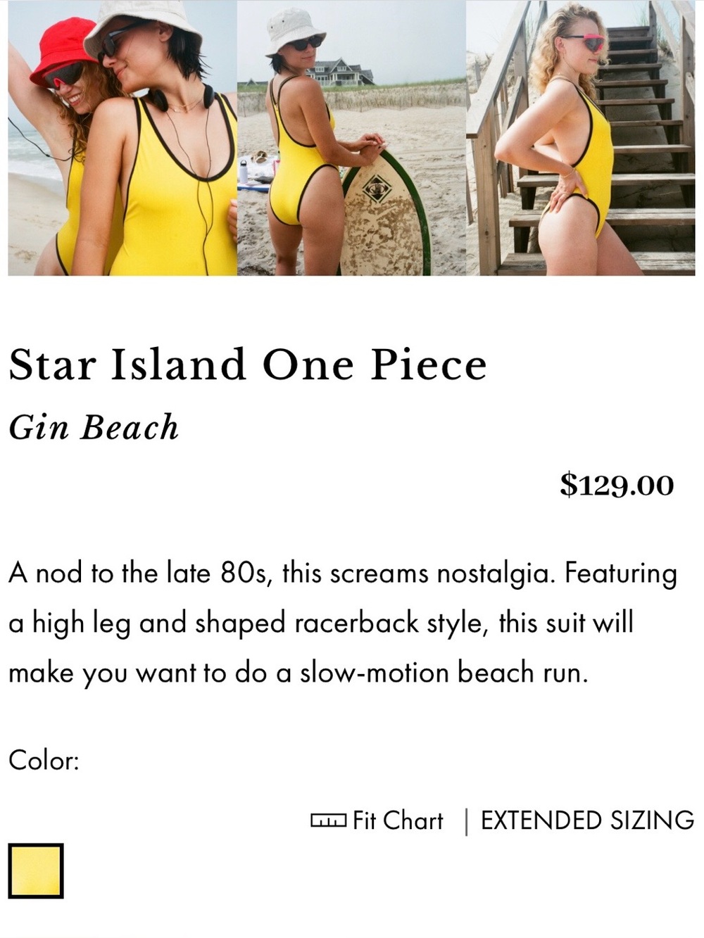 Wear One’s At Star Island One Piece - Gin Beach - Picture 9 of 15